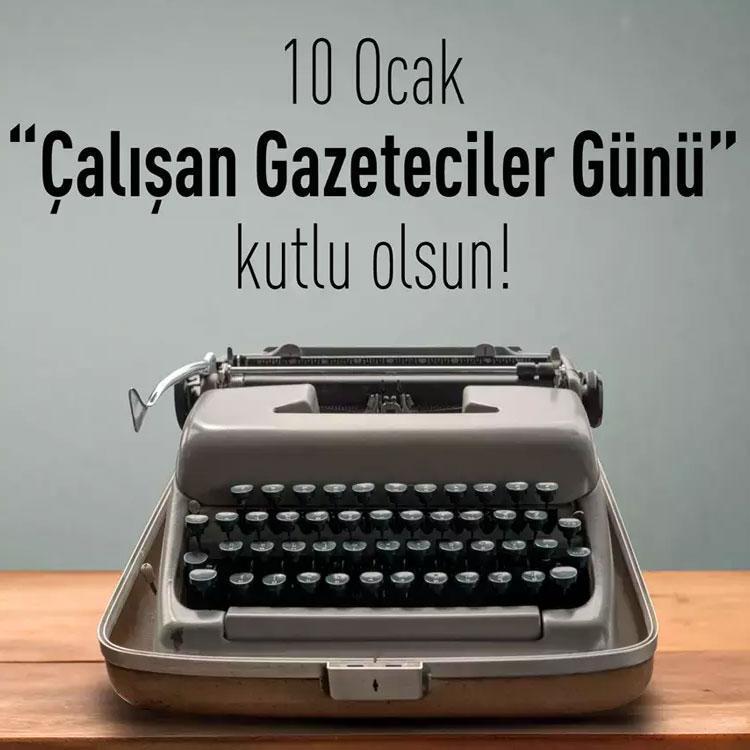 10 Ocak Çalışan Gazeteciler Günü Kutlamaları