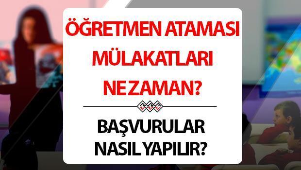 20 Bin Sözleşmeli Öğretmen Ataması Sözlü Sınavları Ne Zaman Yapılacak?