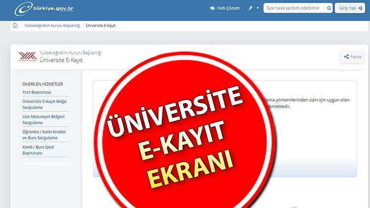 Üniversite Kayıt Süreci Başladı