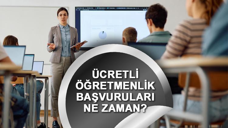 2024 Ücretli Öğretmenlik Başvuru Süreci