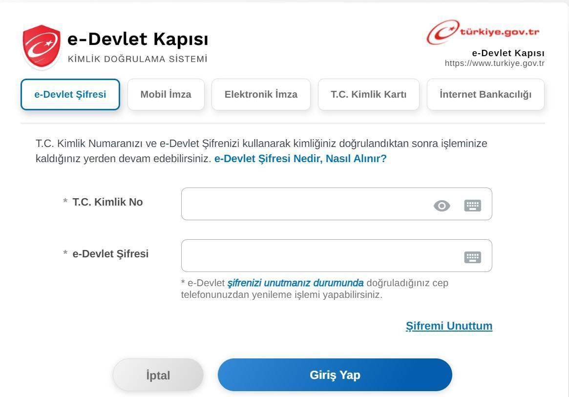 Doğrulama İşlemini Tamamlayın