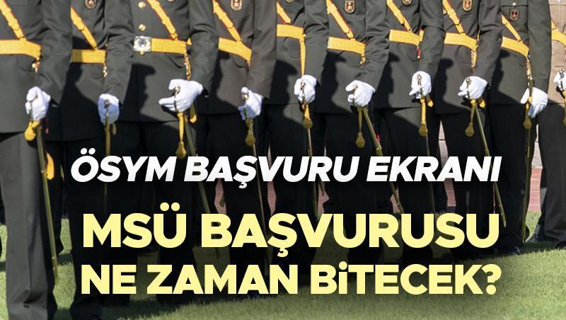 2025 MSÜ Başvuru Kılavuzu ve Süreçleri