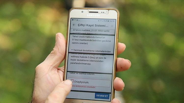 2025 Üretim Yılı Çiftçi Kayıt Sistemi Kayıt Yenileme Başvuruları Başladı
