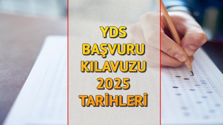 2025 YDS/1 Başvuru Kılavuzu Yayımlandı