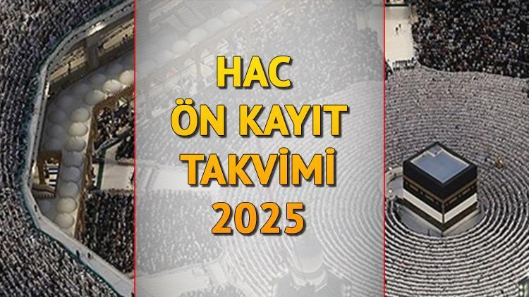 2025 Yılı Hac Ön Kayıt Tarihleri Açıklandı