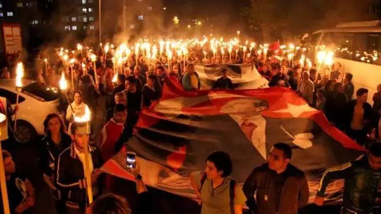 29 Ekim Cumhuriyet Bayramı Fener Alayı Yürüyüşleri