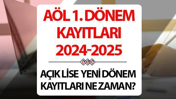 AÖL Kayıt Tarihleri 2024