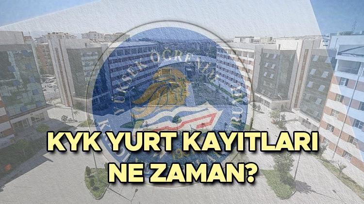 GSB KYK Yurt Kayıt Takvimi 2024-2025