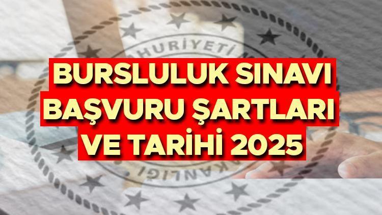 MEB Bursluluk Sınavı Başvuru Tarihleri ve Şartları (2025)