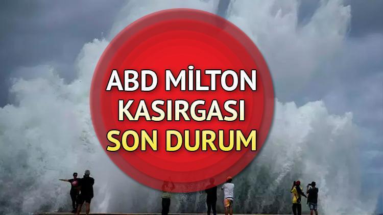 Milton Kasırgası Son Durum Raporu