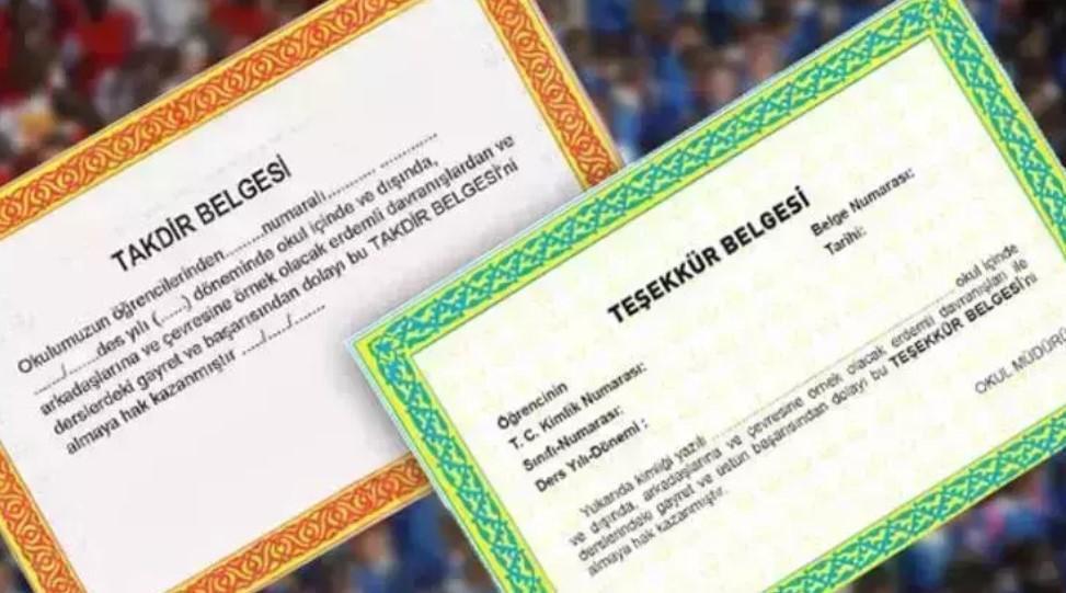 Takdir ve Teşekkür Belgesi Alma Rehberi