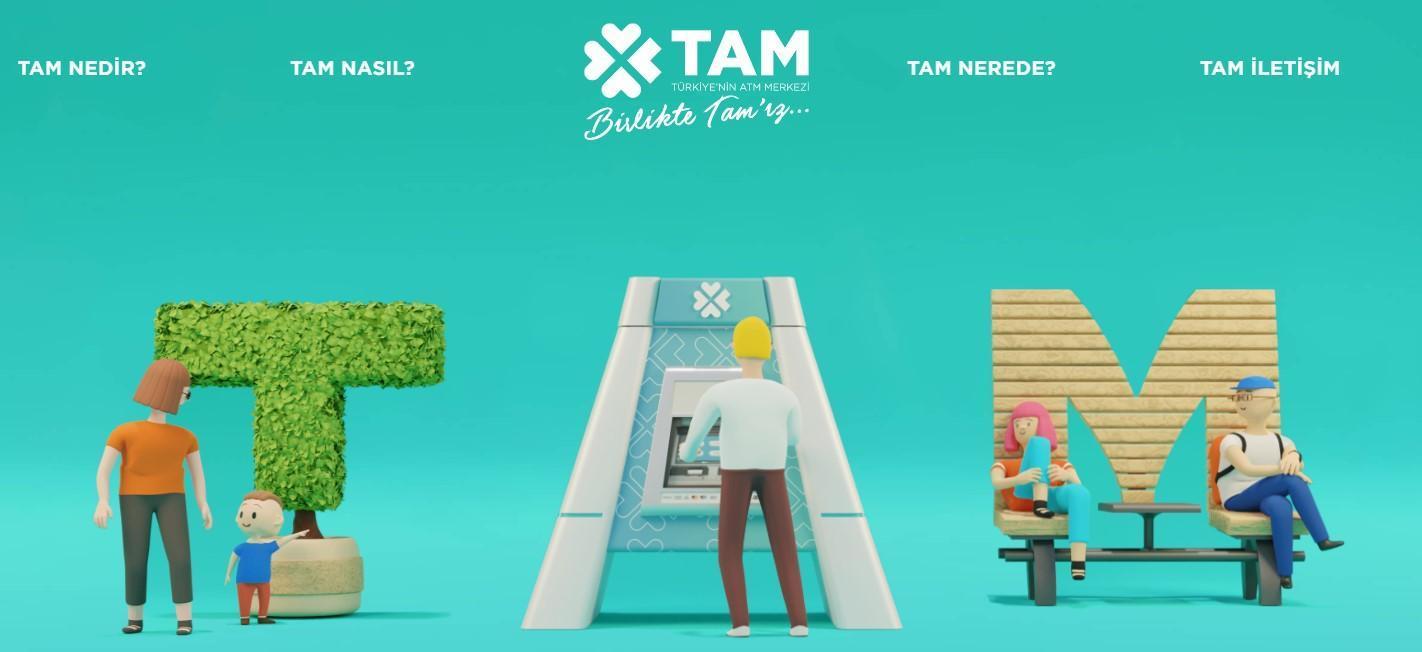 TAM ATM Uygulaması ile 7 Banka Tek ATM'de Buluşuyor