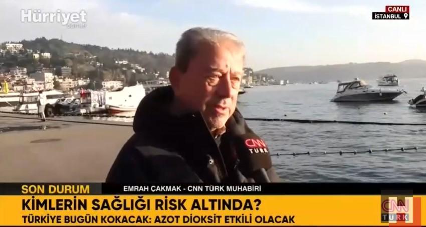 Türkiye'de Azot Dioksit Kaynaklı Hava Kirliliği Uyarısı
