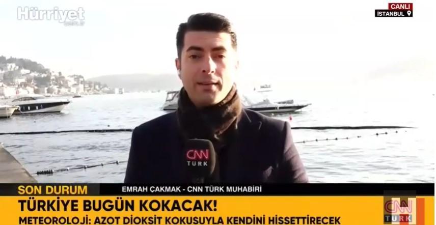 Türkiye'de Azot Dioksit Kaynaklı Hava Kirliliği Uyarısı